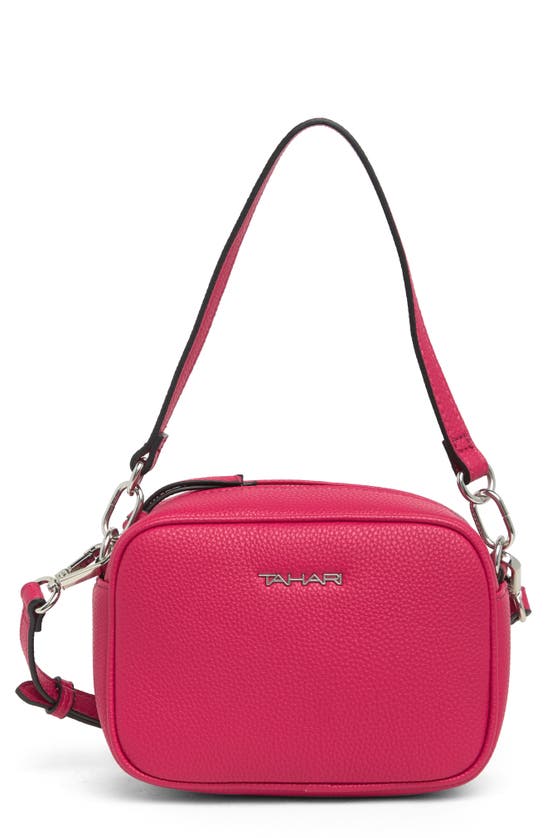 Tahari Miranda Camera Crossbody Bag In Fuchsia | ModeSens