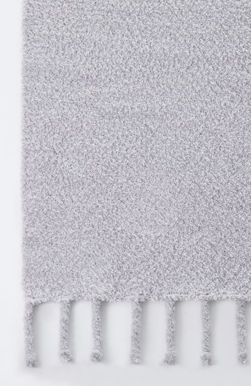 Vcny Home Nora Chenille Throw Blanket In Grey
