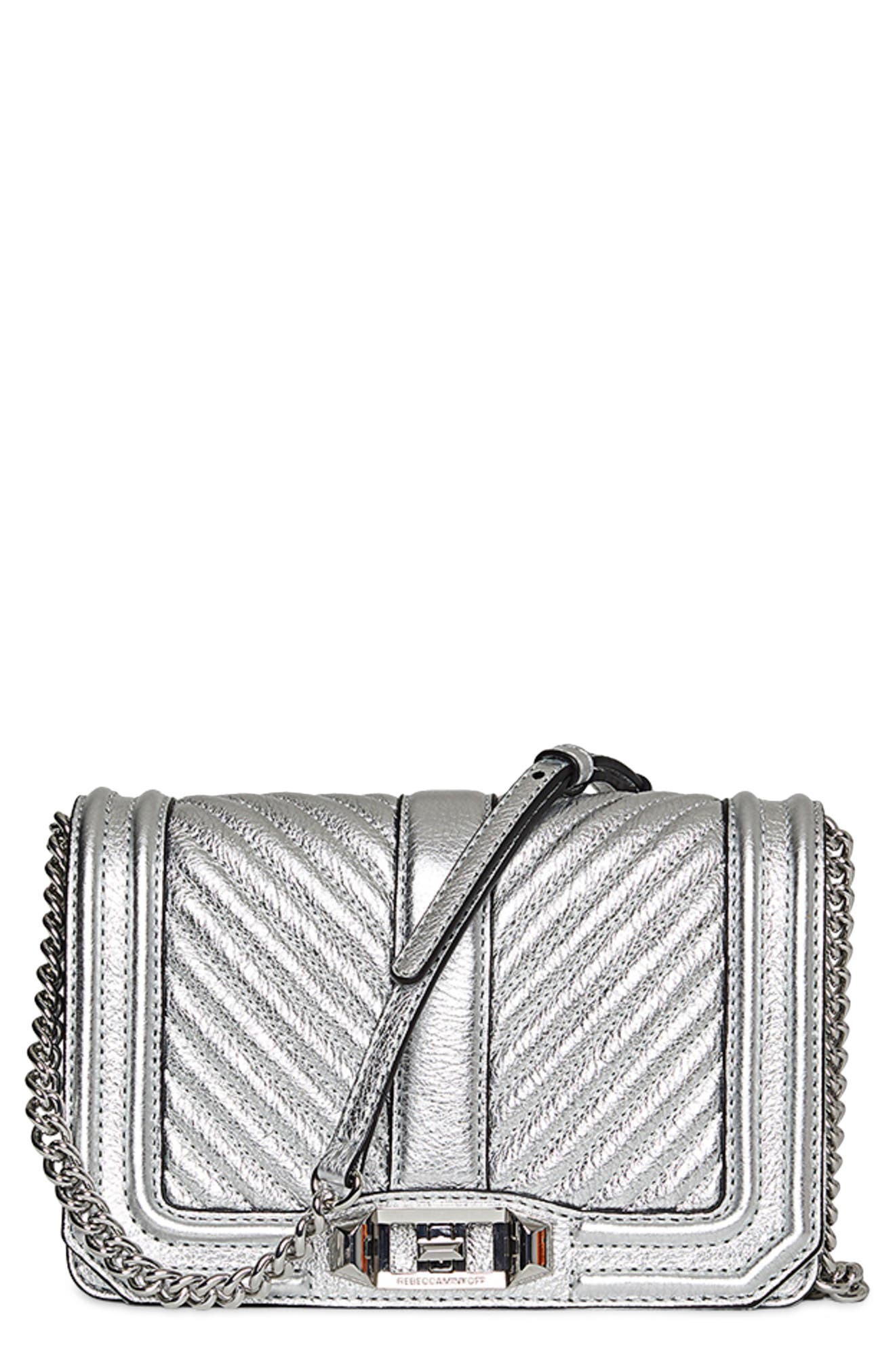 rebecca minkoff small love leather crossbody bag