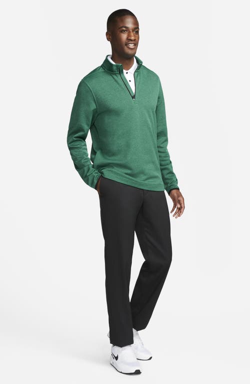 Shop Nike Golf Therma-fit Victory Half-zip Golf Pullover In Neptune Green/black