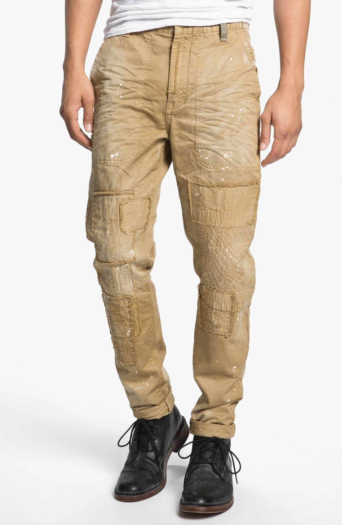 tapered leg chinos
