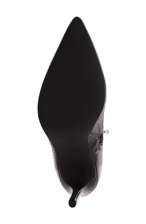 Mia Mardi Pointed Toe Bootie In Black