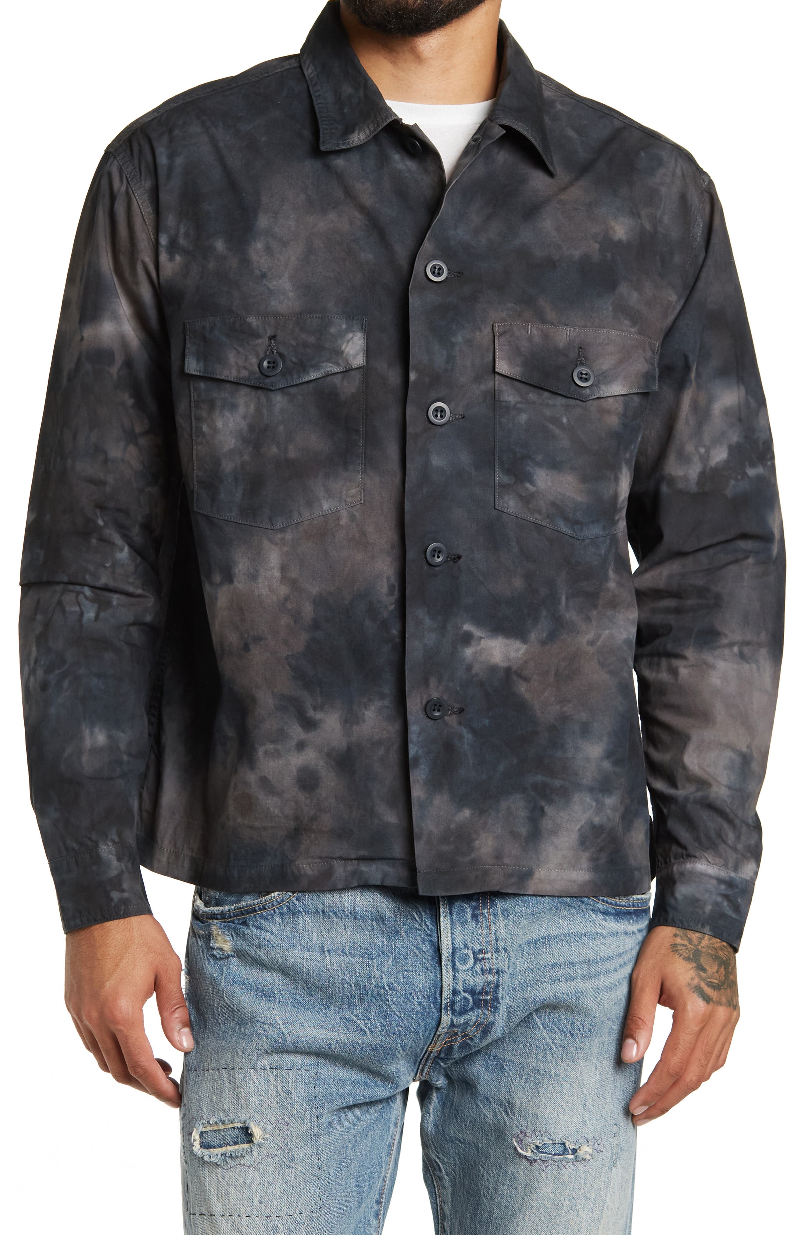 John Elliott Sateen Military Workshirt 