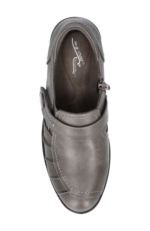 Shop Easy Street Ballad Block Heel Loafer In Grey