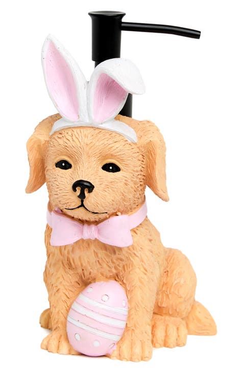 Easter Puppy Lotion Pump