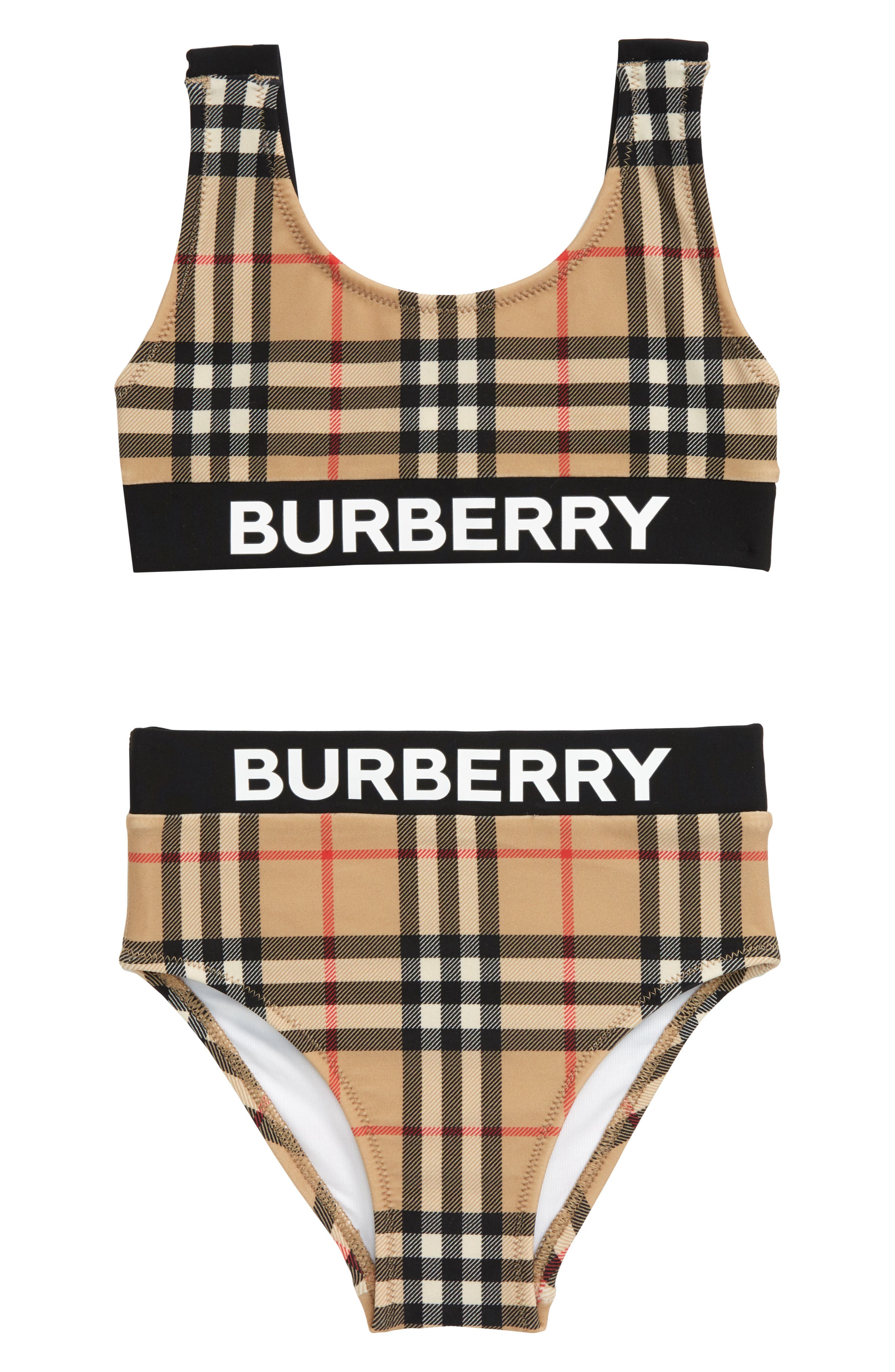 Burberry Liana Two-Piece Swimsuit 