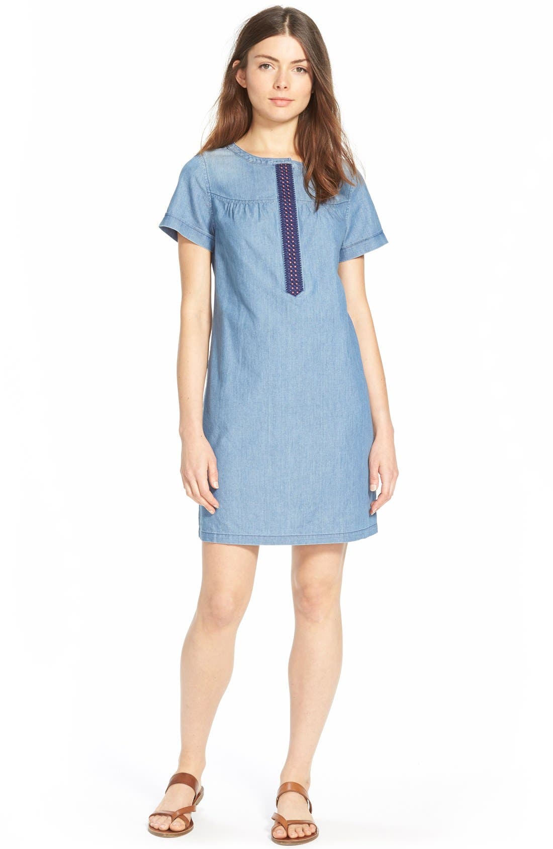 vineyard vines chambray dress