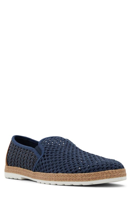 ALDO Kianou Crochet Slip-On in Navy at Nordstrom, Size 12