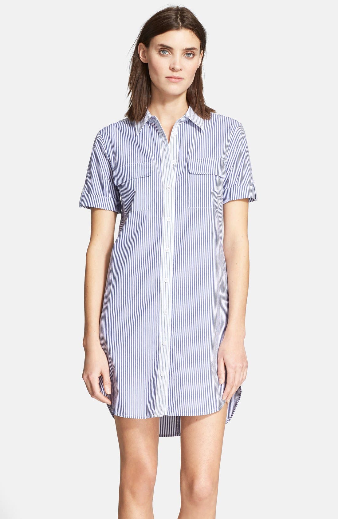 Equipment 'Signature' Cotton Poplin Shirtdress (Nordstrom Exclusive