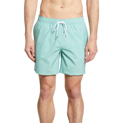 Bonobos Doodle Toss 7-Inch Swim Trunks, Blue