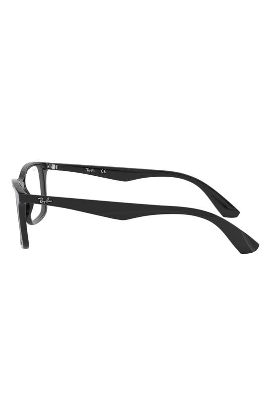 Shop Ray Ban Ray-ban 54mm Optical Glasses In Top Black