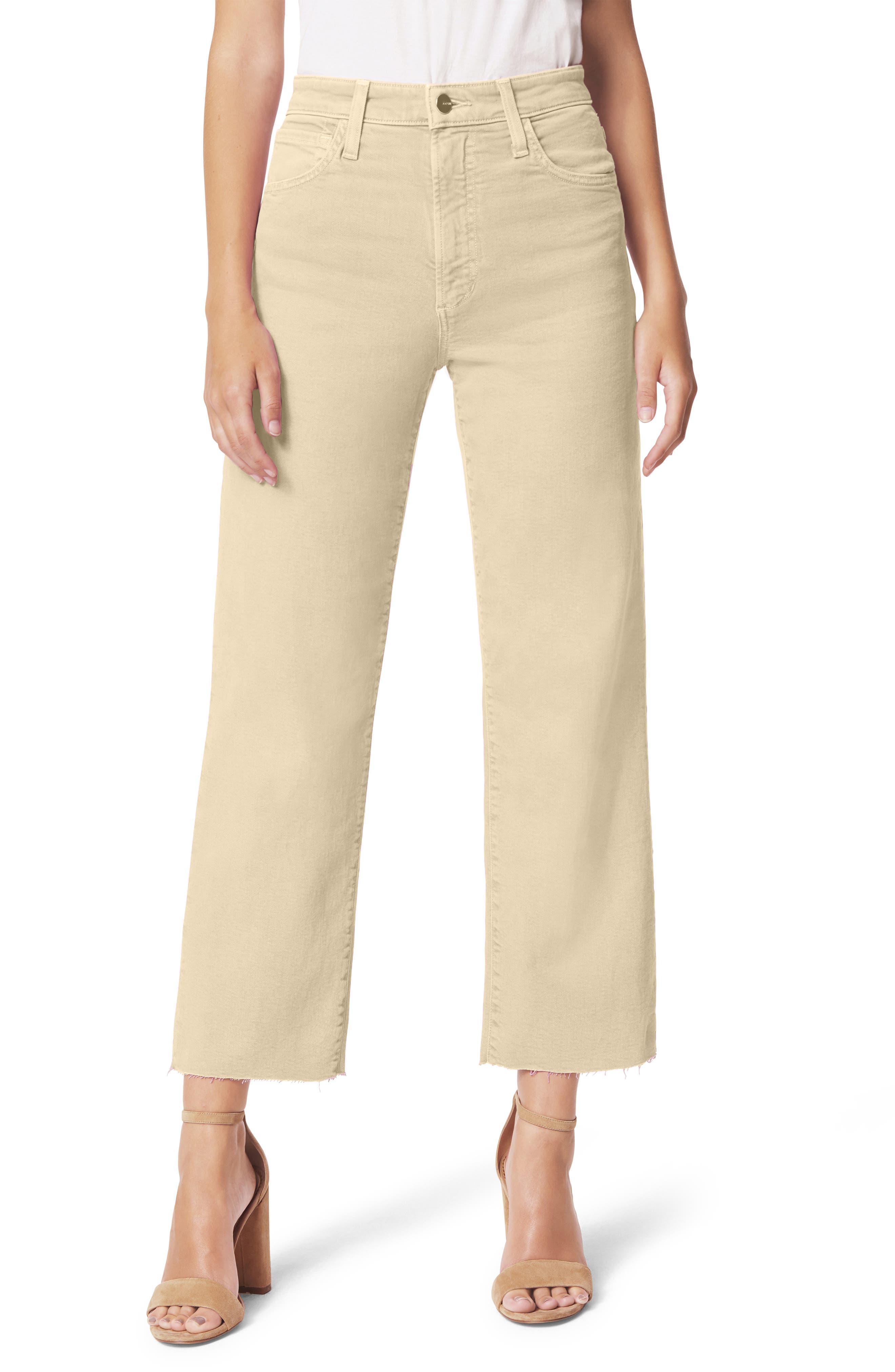 Women's Beige Flare \u0026 Wide Leg Jeans 