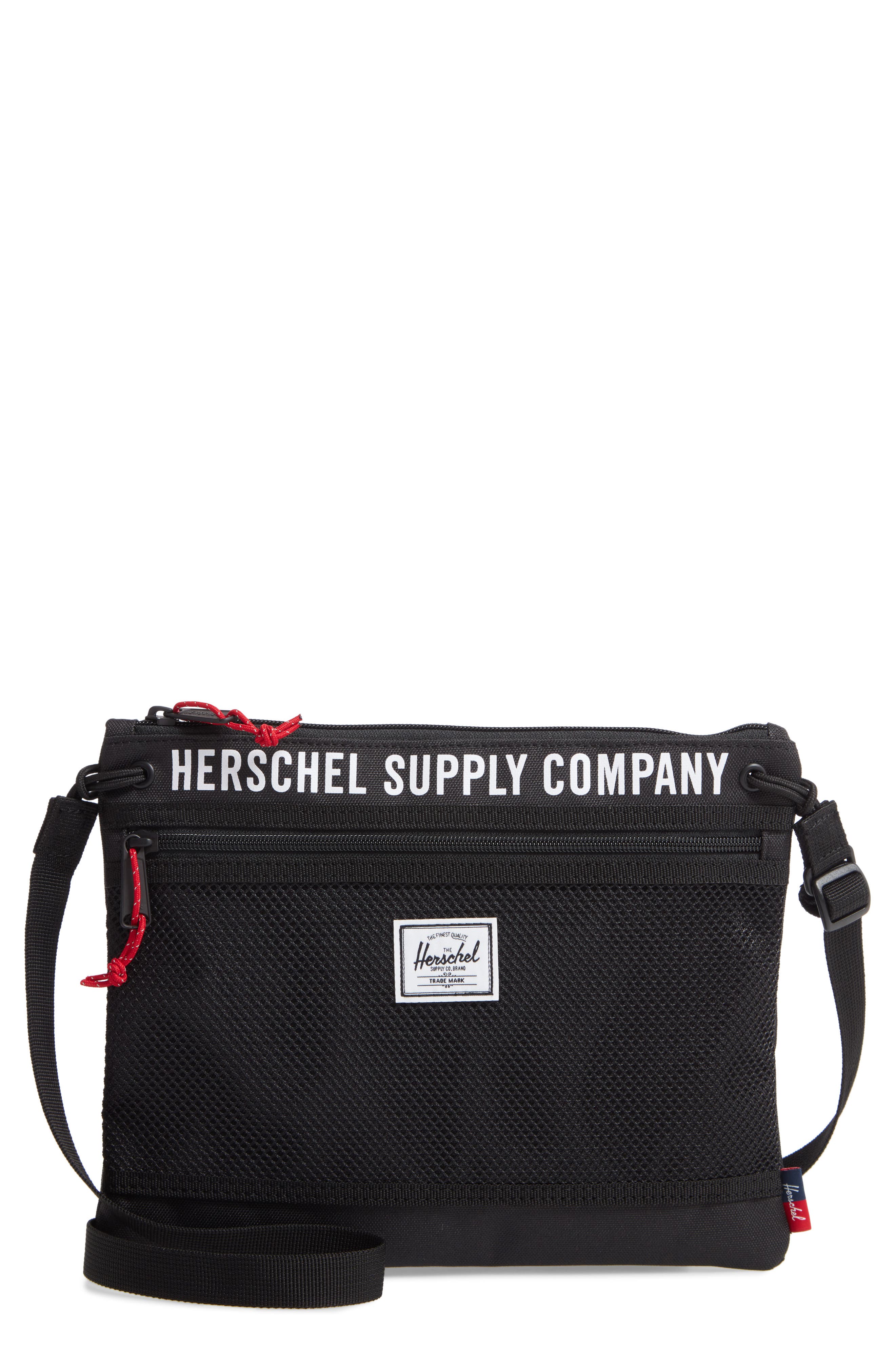 herschel black tote