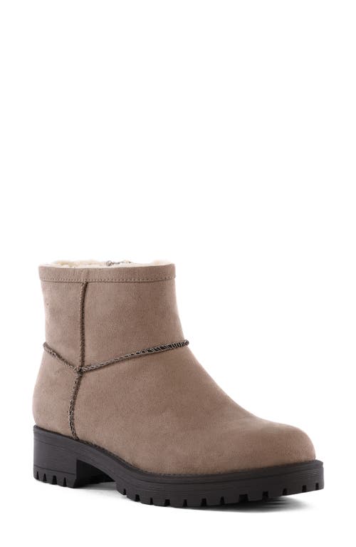 BC Footwear Pay Up Faux Fur Bootie in Taupe