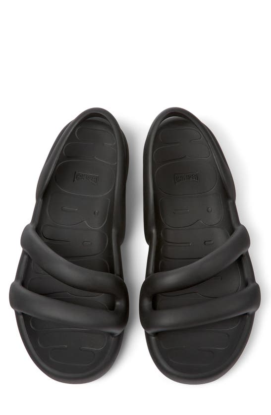 Camper Kobarah Flat Open-toe Sandals In Black