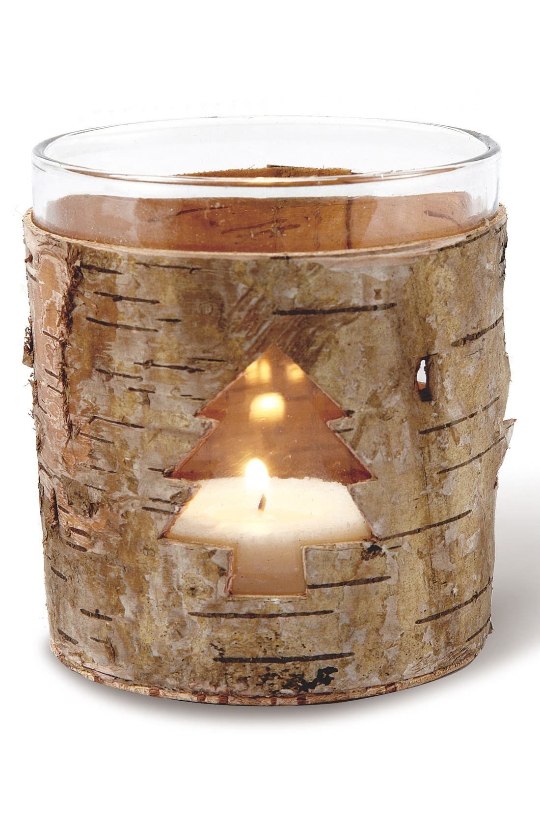 Foreside Birch Bark Tree Votive (Set of 6) Nordstrom