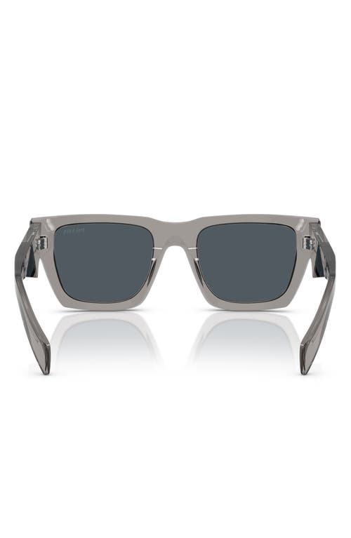 Shop Prada 50mm Pillow Sunglasses In Dark Grey