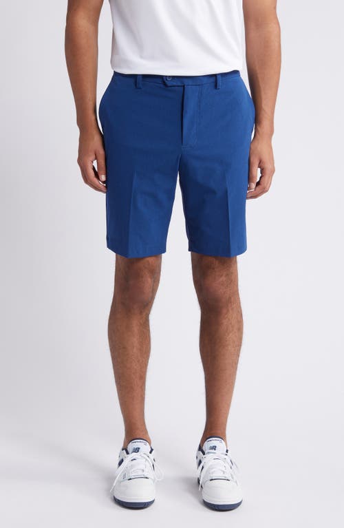 J. Lindeberg Vent Tight Flat Front Performance Golf Shorts Estate Blue at Nordstrom,