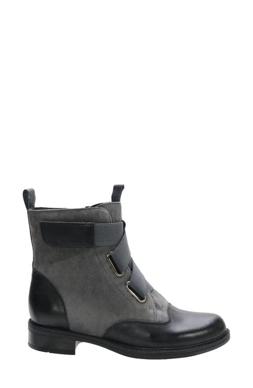 David Tate Club Water Resistant Bootie In Gray/gray Combo
