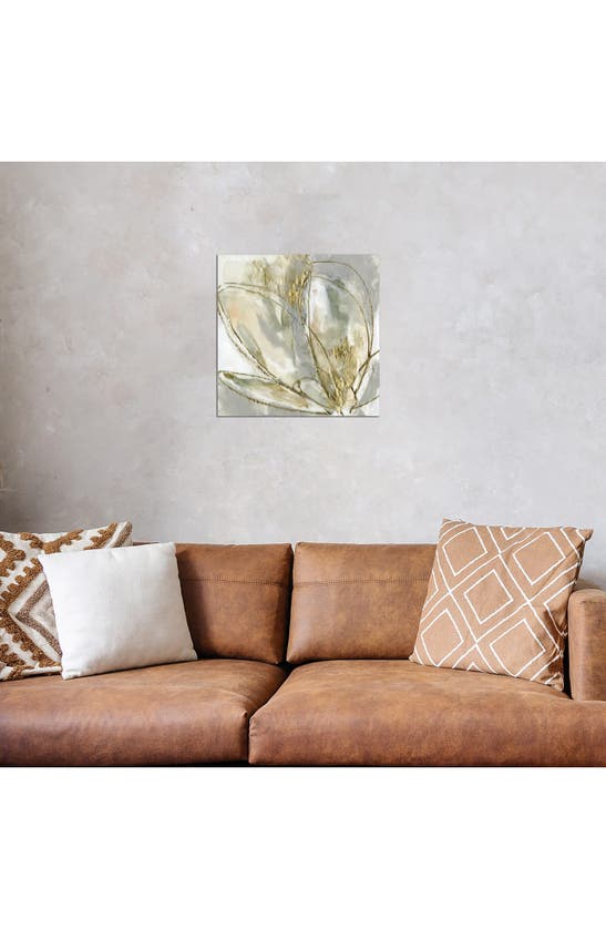 Icanvas Blooming Gold Ii By Jennifer Goldberger Canvas Wall Art In Multi