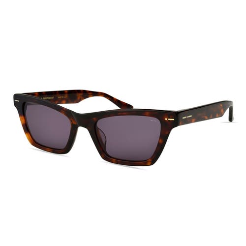 Shop Italia Independent Audacia Sunglasses In Havana