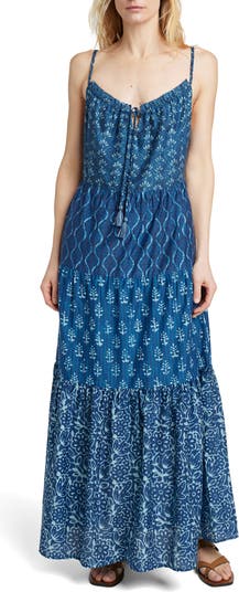 Faherty Sun Chaser Tiered Maxi Sundress | Nordstrom