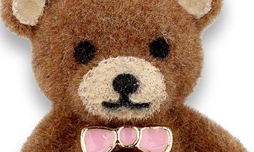 Charm It !® Kids' Fuzzy Bear Charm In Brown