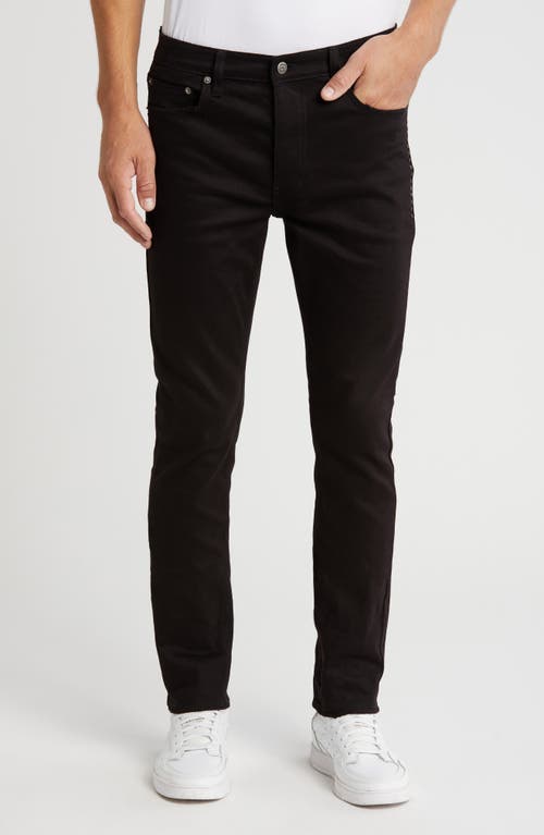 Shop Ksubi Chitch Ace Metal Distressed Skinny Jeans In Black