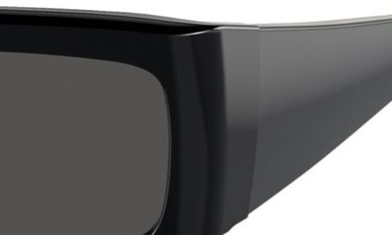 Shop Oliver Peoples X Khaite 1979c 56mm Rectangular Sunglasses In Black
