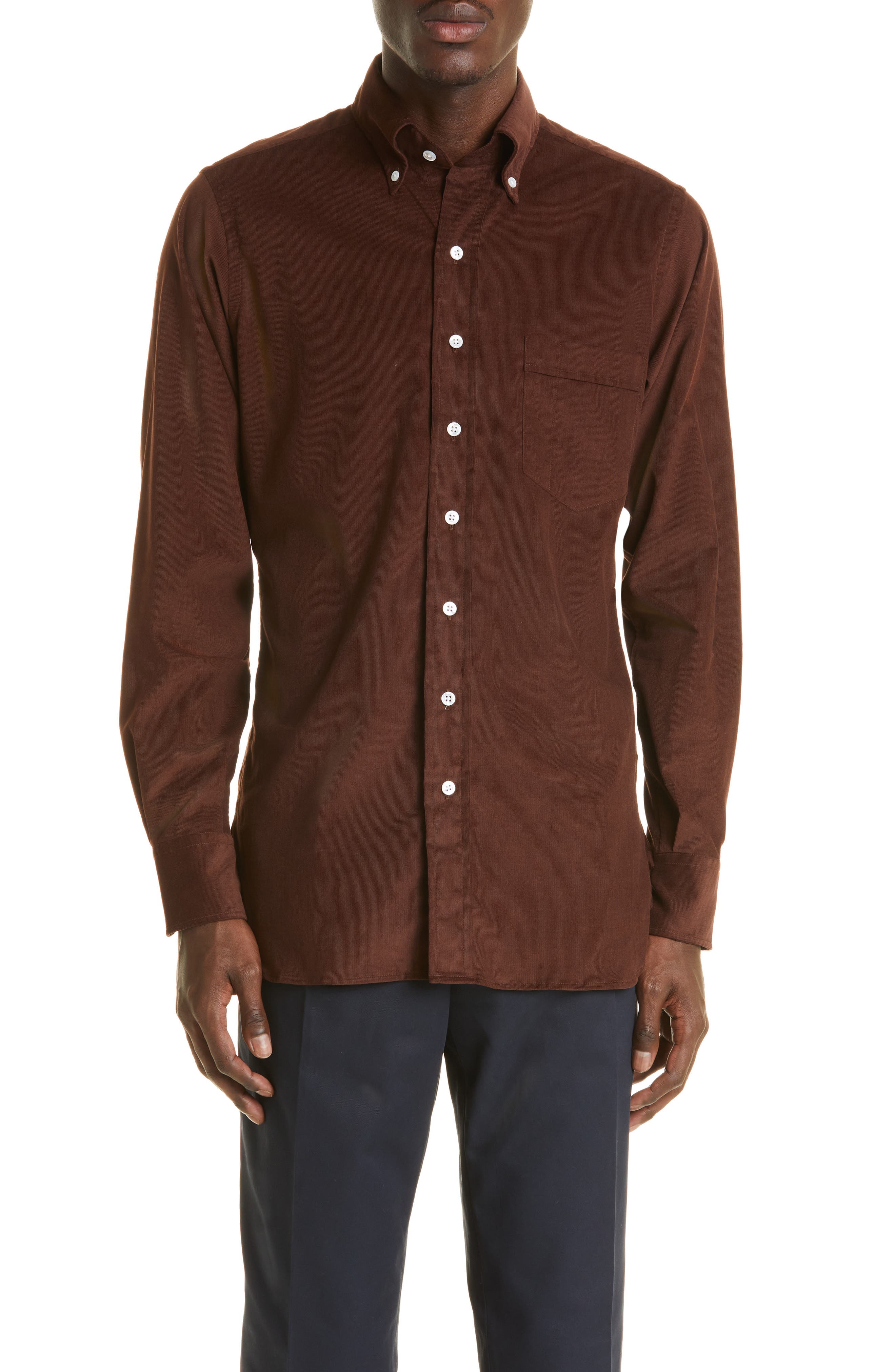 Men's Brown Button Up Shirts | Nordstrom