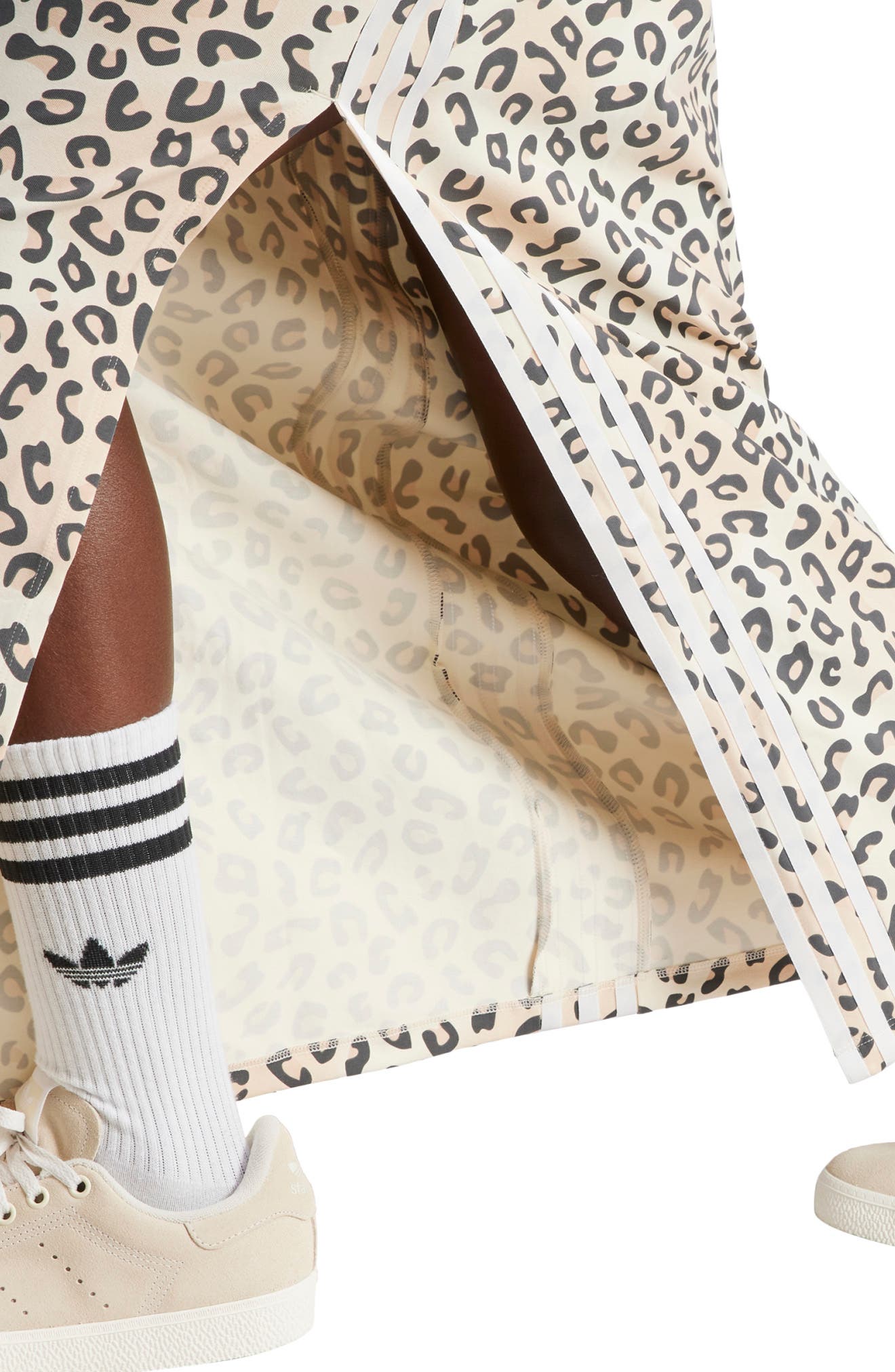 adidas leopard maxi dress Multicolor Leopard V-Neck Maxi Dress WOODstack