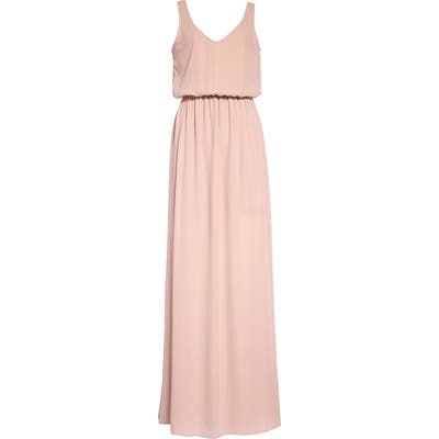 Show Me Your Mumu Kendall Soft V-Back A-Line Gown