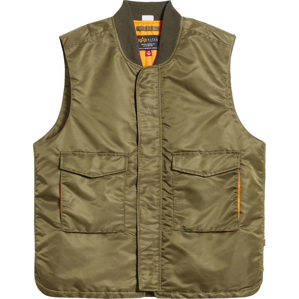 ALPHA INDUSTRIES ALPHA INDUSTRIES MA-1 MOD WATER RESISTANT VEST