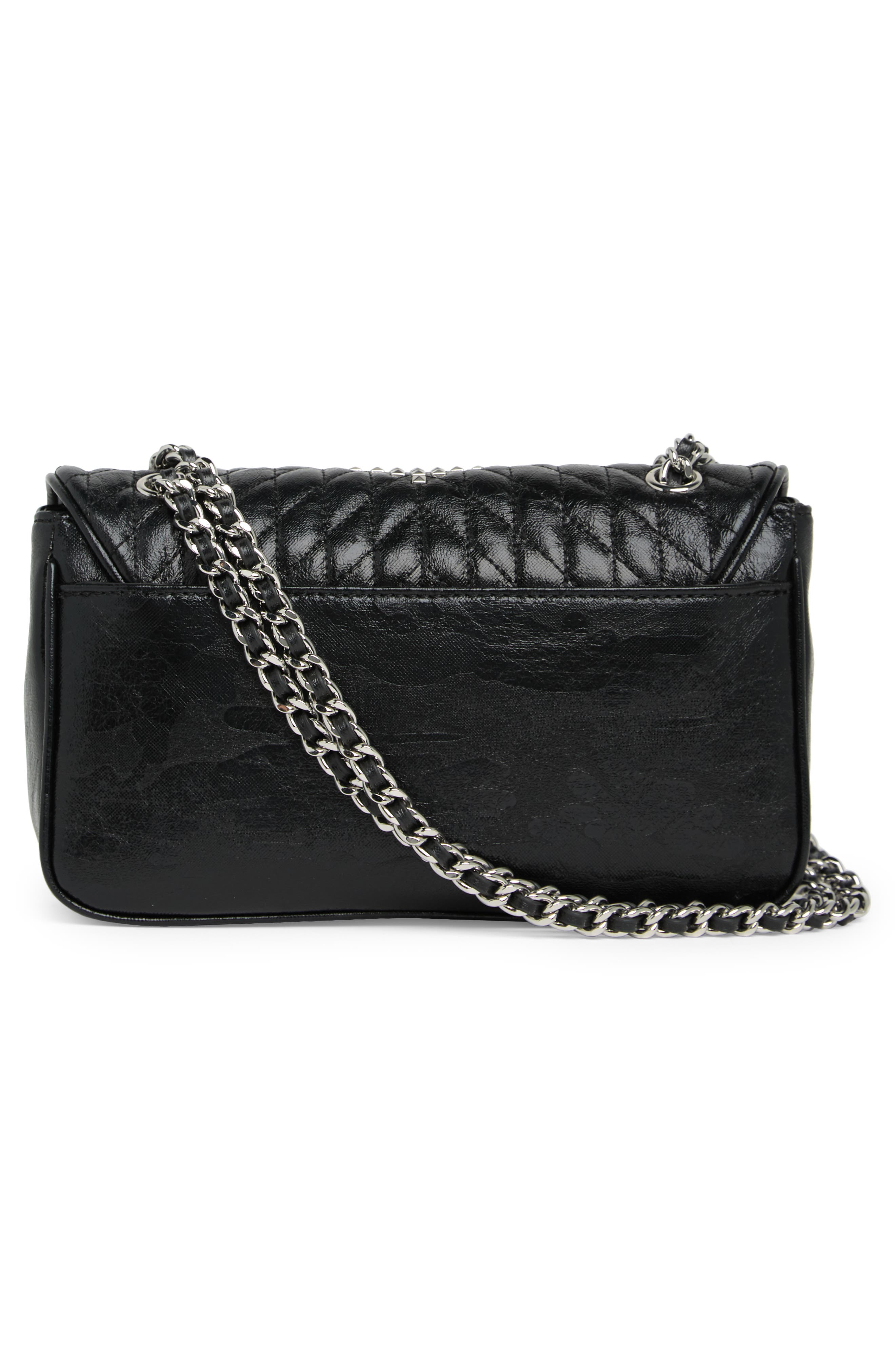 KARL LAGERFELD Medium Agyness Faux Leather Shoulder Bag Nordstromrack