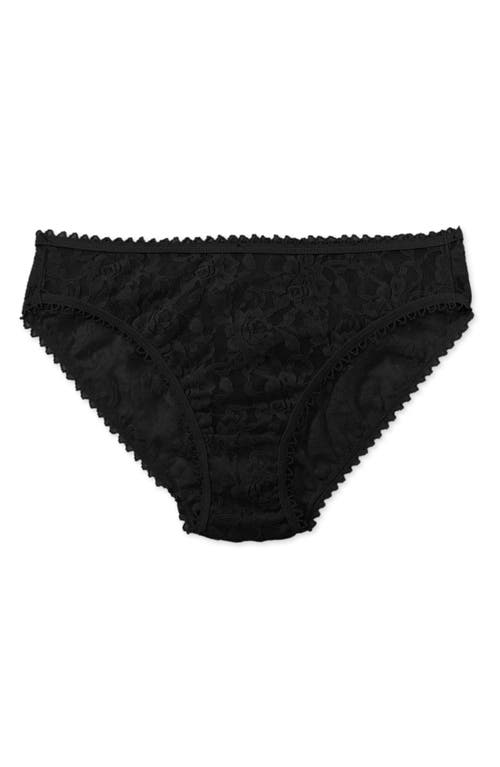 Shop Hanky Panky Lace Bikini In Black