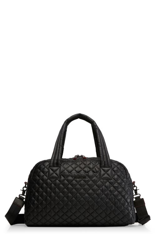 Jimmy Quilted Nylon Bag in Black