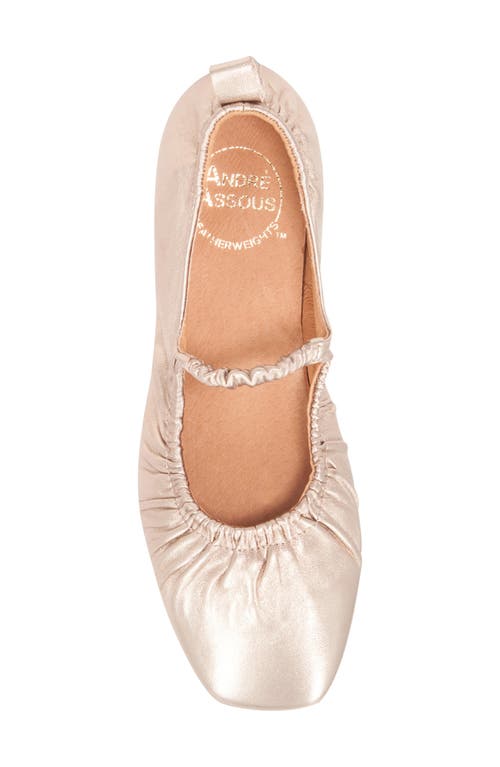 Andre Assous André Assous Lennon Featherweights™ Mary Jane Flat In Old Gold