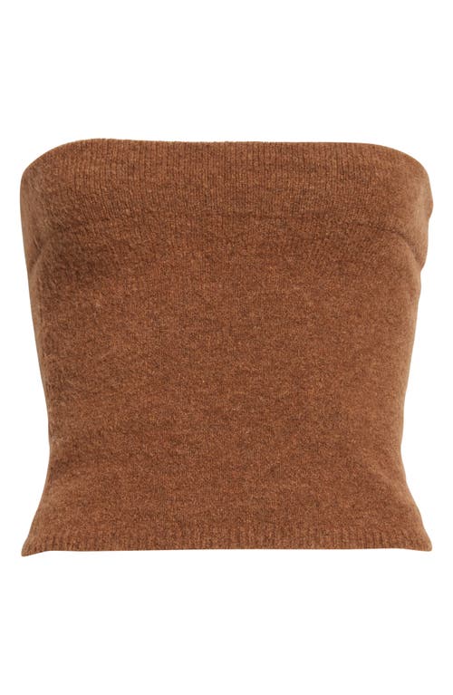 Shop Vince Strapless Top In Tobacco