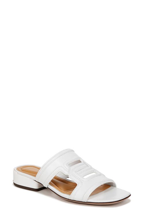 Marina Slide Sandal in White