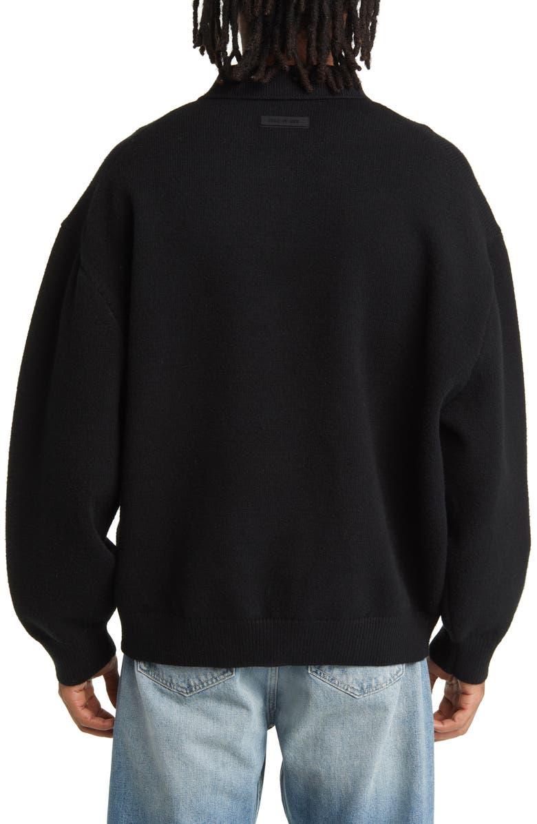 Fear of God Essentials Polo Sweater, Alternate, color, 