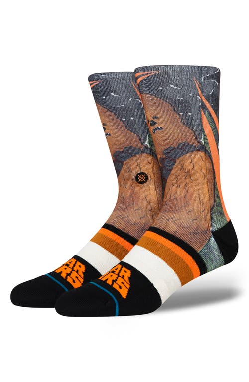 Stance Chewie By Jaz Crew Socks in Green at Nordstrom, Size Large