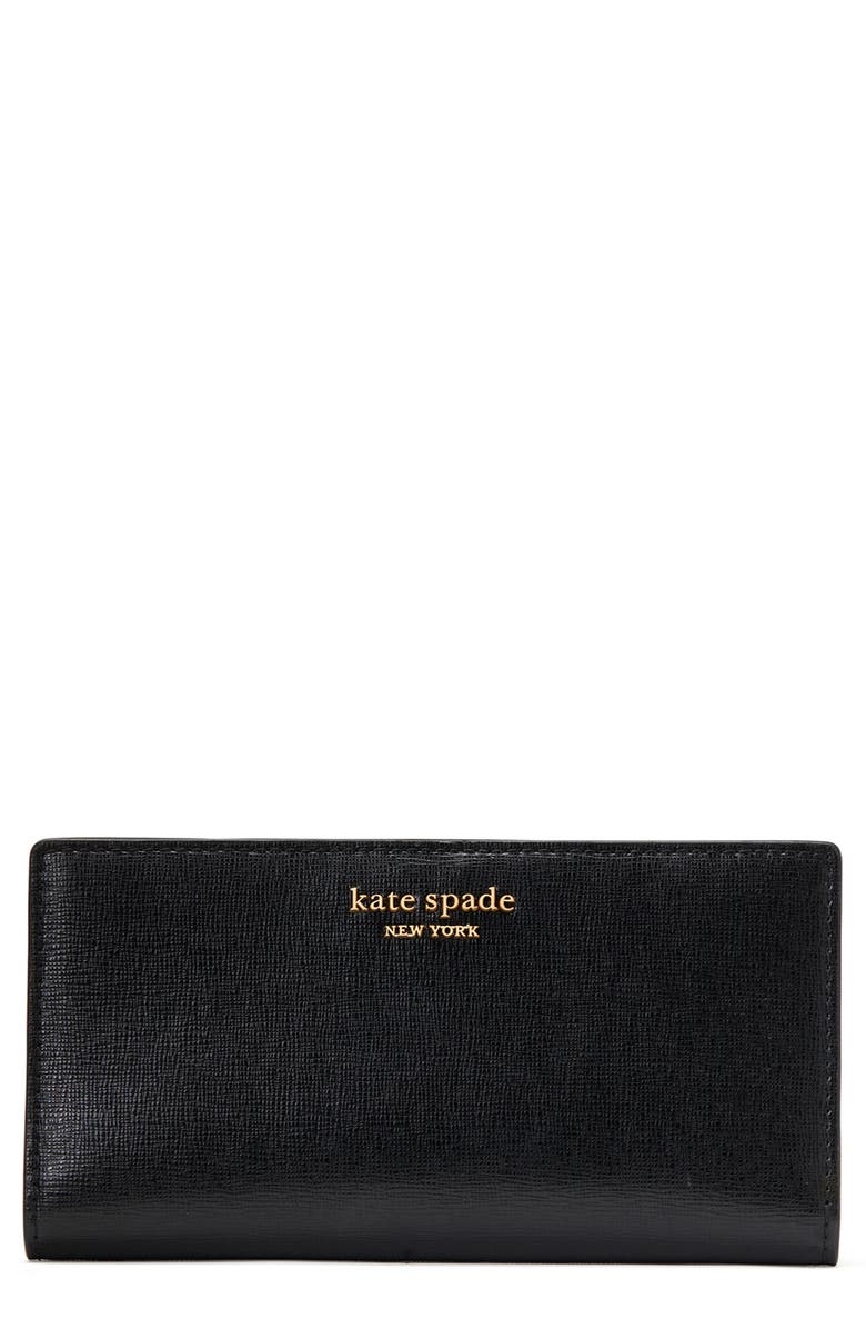 kate spade new york small morgan slim leather bifold wallet | Nordstrom
