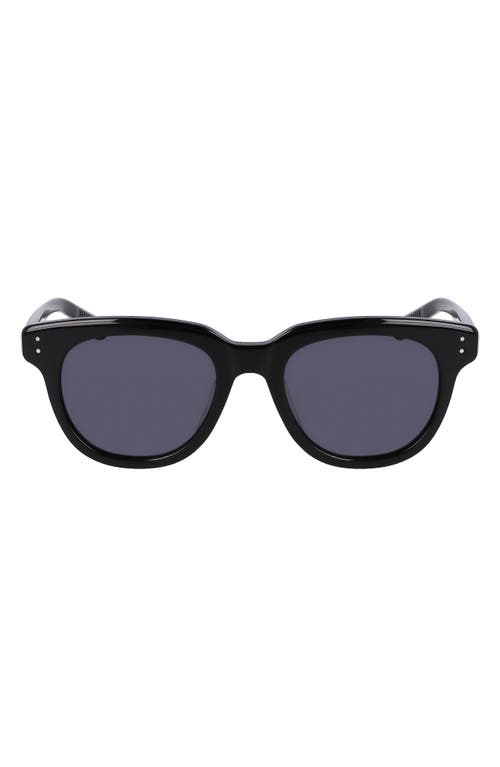 Monster 51mm Round Sunglasses in Black