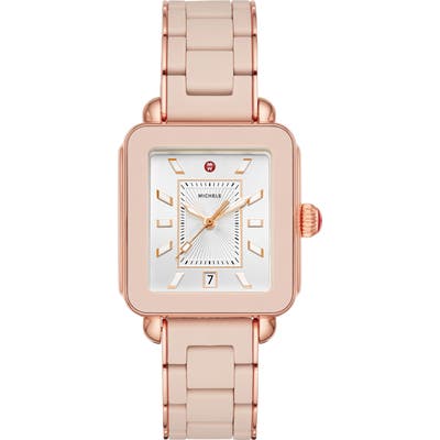 Michele Deco Sport Bracelet Watch, Mm
