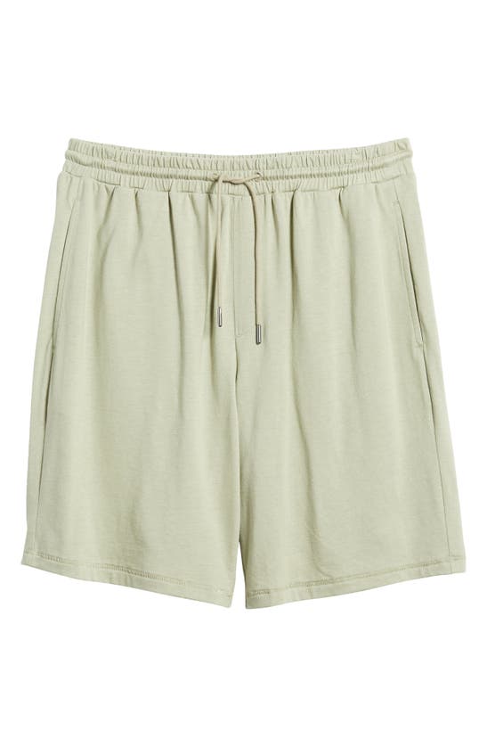 Shop Nordstrom Organic Cotton & Tencel® Modal Lounge Shorts In Green Clay