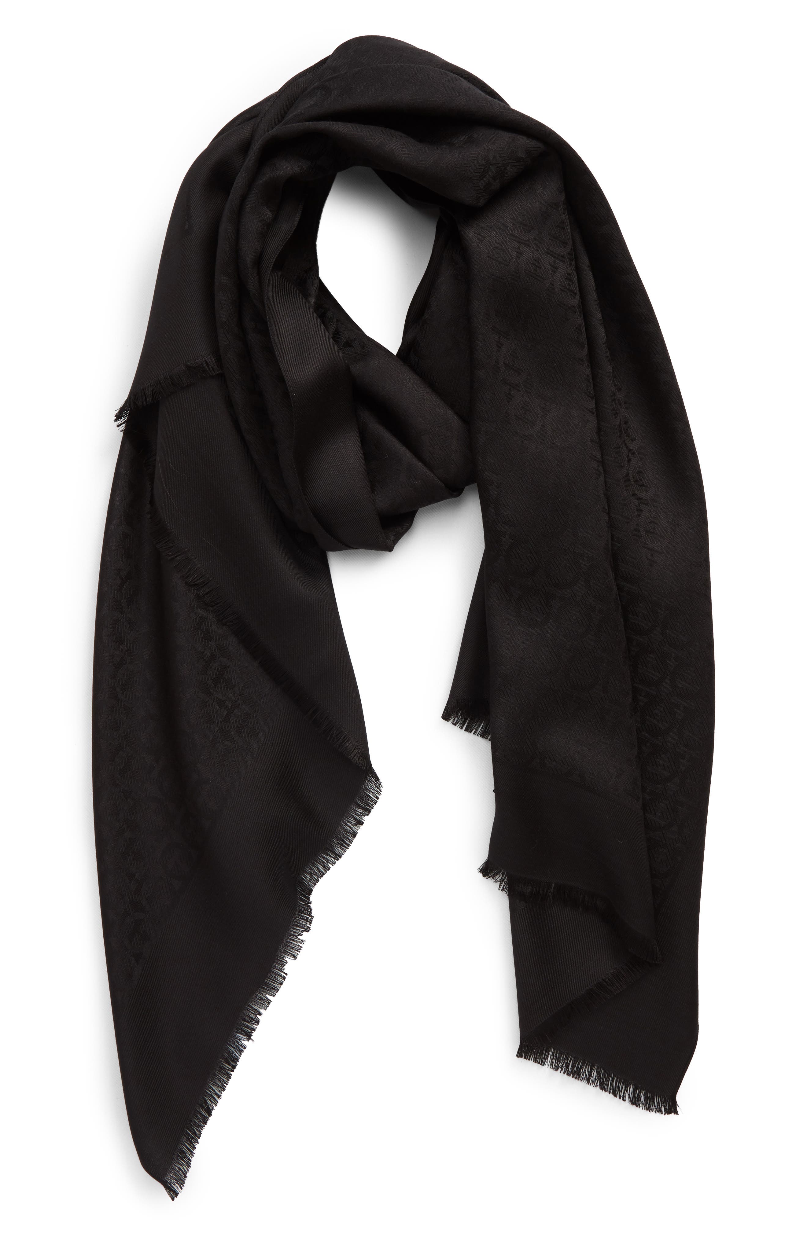 Sale > black designer scarf > in stock