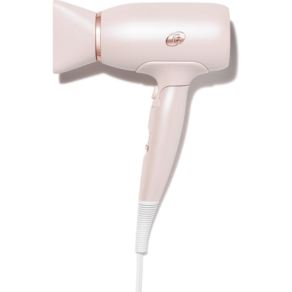 T3 Afar Travel Size Hair Dryer In Satin Blush