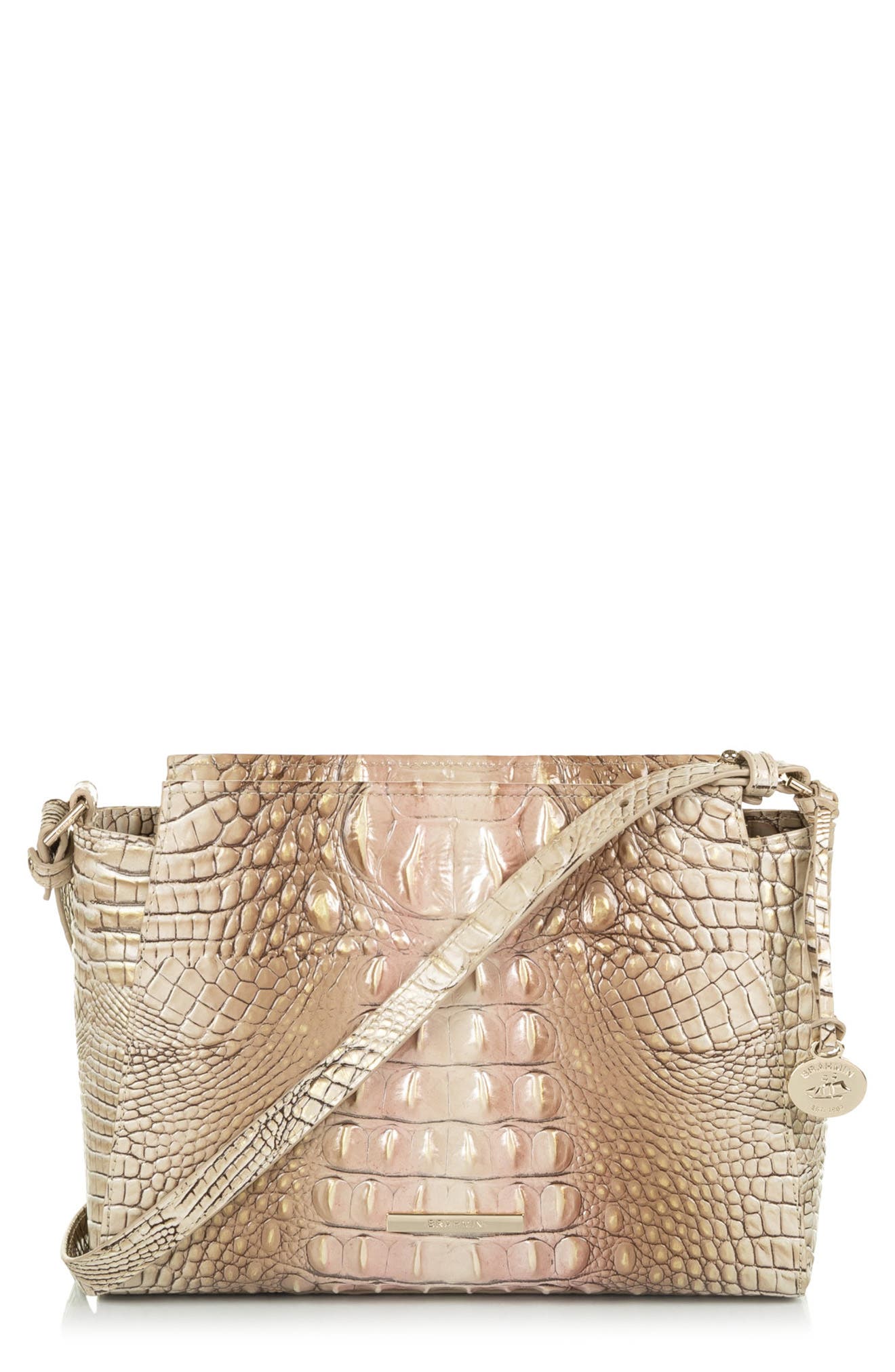 brahmin snakeskin purse