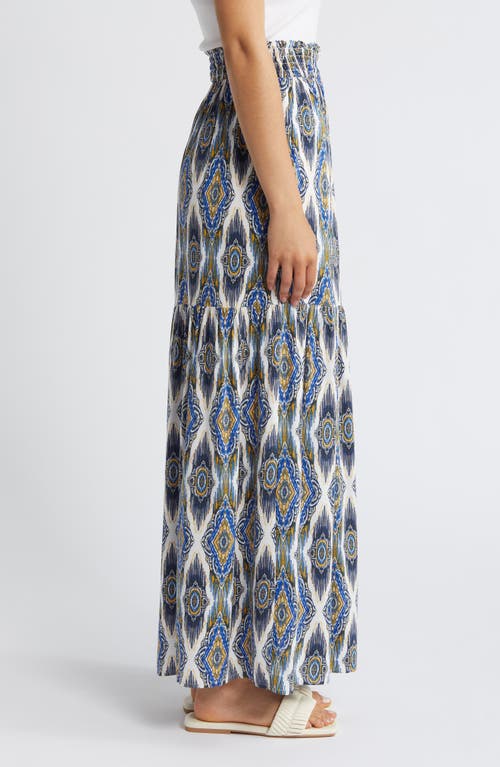 BOBEAU BOBEAU SIDE SLIT MAXI SKIRT 