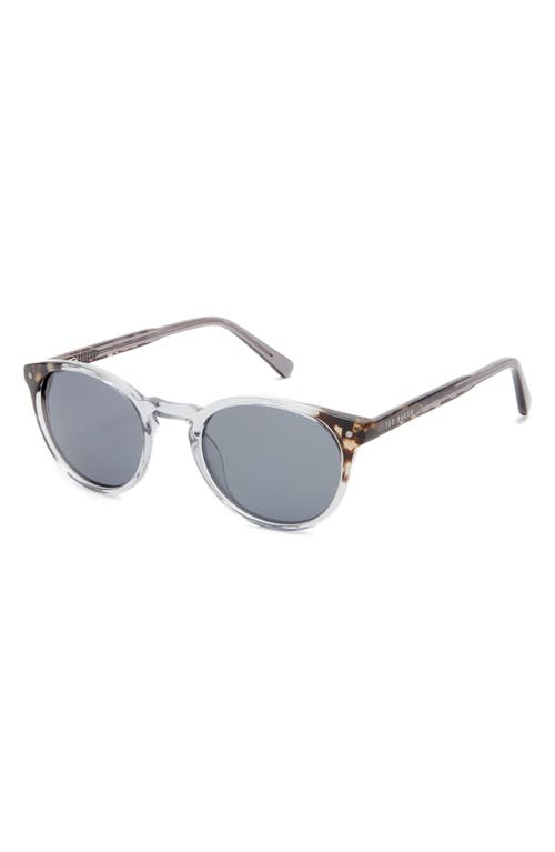Ted Baker London 51mm Round Sunglasses In Grey